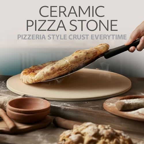 Image of WILLOW Eco Series Electric Indoor Pizza Oven - 1800W, 5 Presets, Heats up to 750F, Countertop Pizza Maker with 12 inch Ceramic Stone for Pizzeria-Style Crust, Scraper and Cutter Included Horno Para Pizza