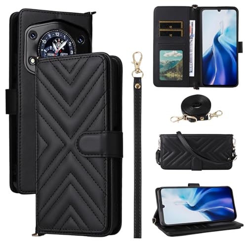 Étui Cubot A30 Coque de Protection Antichoc en Cuir pour Regarder vos Vidéos