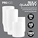 Plastic Deli Food Storage Containers With Leak-Proof Lids 48 Pack, 16 Oz | Microwaveable Airtight Container For Soups, Snacks, Meal Prep, Salad, Ice Cream | BPA-Free Kitchen & Restaurant Supplies (48)