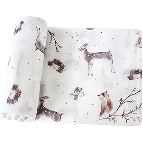 LifeTree Manta Muselina Bambú y Algodón para Bebés Cover