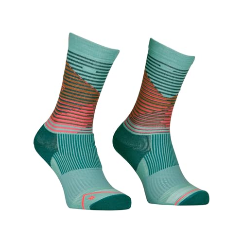 ORTOVOX ALL MOUNTAIN MID SOCKS W - Warme Socken aus Merino-Mix mit viel technischem Komfort - BLAU - DAMEN - 39-41