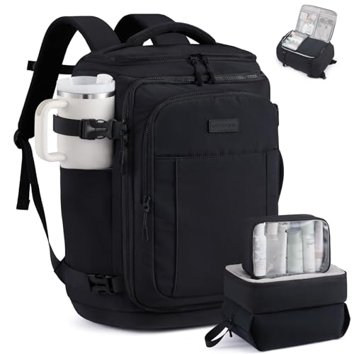 LOVEVOOK Travel Backpack for Women & Men, 40L TSA Approved