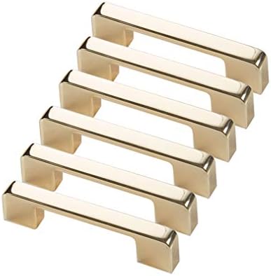 YANYUESHOP Manija de puerta de armario, manijas doradas, tablero de taza de cocina, gabinete de cocina, manija de gabinete de cocina, cajón de