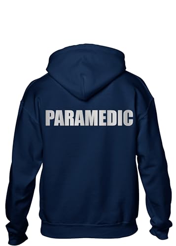 Paramedic Hoody Reflective Logo both front and back2
