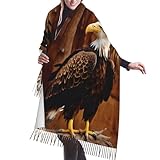 écharpe serre d'aigle Utilisations polyvalentes : l'écharpe à franges en cachemire peut être portée sur des manteaux, des pulls ou des costumes au printemps, en automne et en hiver. Il est adapté pour la vie quotidienne, le travail et les réunions décontractées, répondant à divers besoins de port.