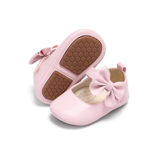 Image of PHIRAMIN Toddler Girl Mary Jane Dress Shoes-Little Girl School Uniform Shoes for Wedding Party