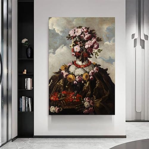 Affiche Arcimboldo Printemps, déco murale vintage appartement - 7
