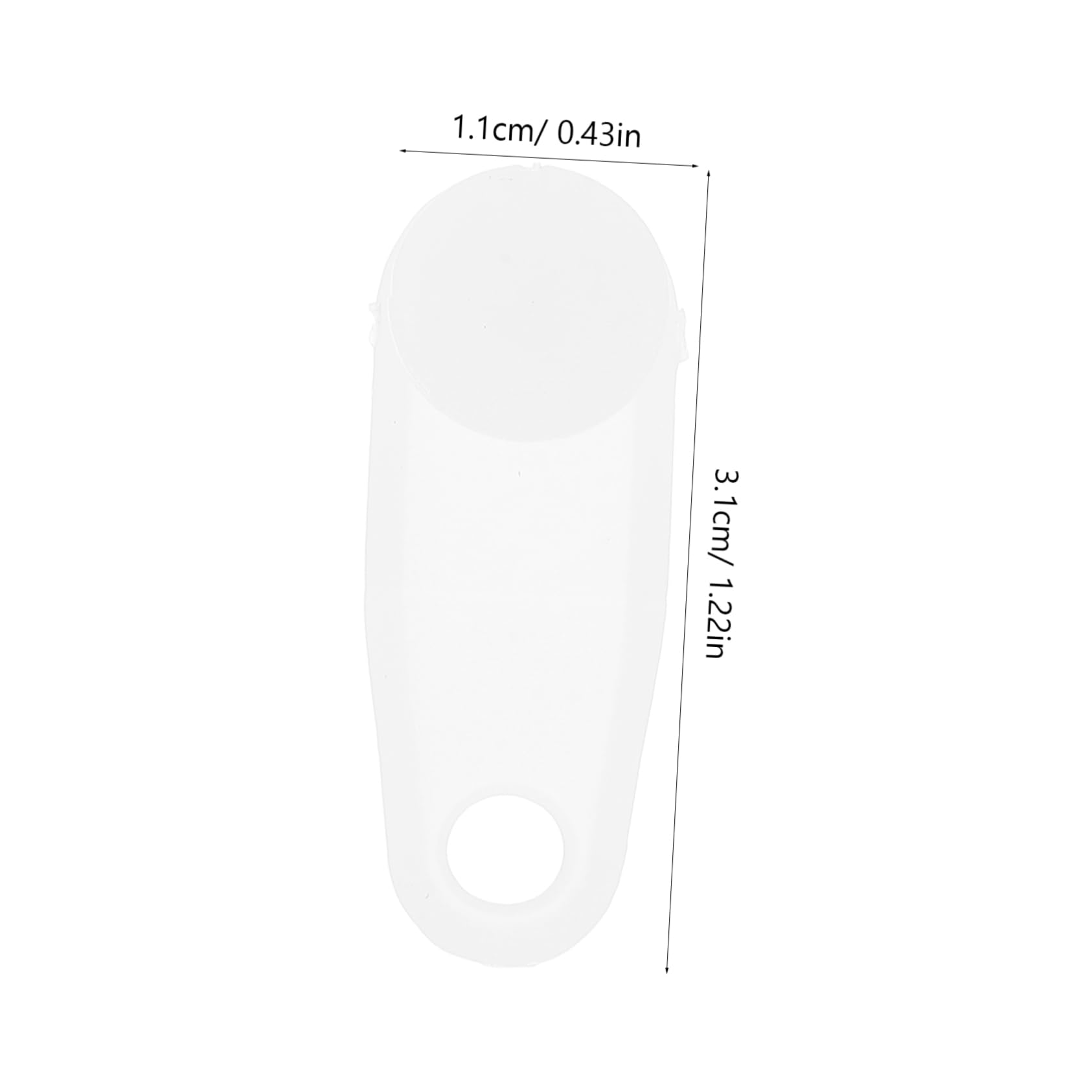FUNOMOCYA Versatile Curtain Track Sliders Pack Plastic Track Hooks for Window and Rv Curtains Smooth Gliding
