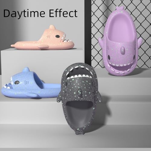 Christmas Shark Slides Halloween Shark Slides，3D Cartoon Non-slip thick-soled Shark Slippers, Luminous Shark Slippers For Men And Women4