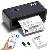 prt 4x6 Versandetiketten Drucker Bluetooth - Thermodrucker Für Kleinunternehmen, Kompatibel Mit iPhone, Android, Windows, macOS, Unterstützt Amazon, Ebay, Walmart, FedEx