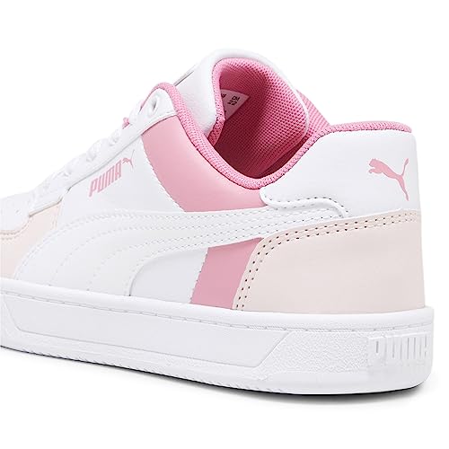 Image of Puma Kids' Caven 2.0 Block Puma White-Silver Sky-Strawberry Burst Big Kid 5.5