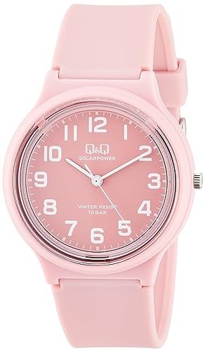 Image of Citizen Q&Q Analog Solar Watch, Water Resistant to 10 ATM, Urethane Strap