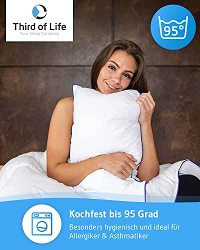 Kopfkissen 80x80 inSPIRO | Gewinner des Innovationspreis Ergonomie 2022 | Bestes ergonomisches Schlafkissen | Geeignet… – Bild 7