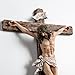 DevotedWalls Realistic Wall Crucifix,Lifelike Jesus Crucifixion Statue,12