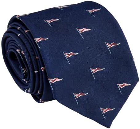 vineyard vines Men's Burgees Kennedy Skinny Silk Tie