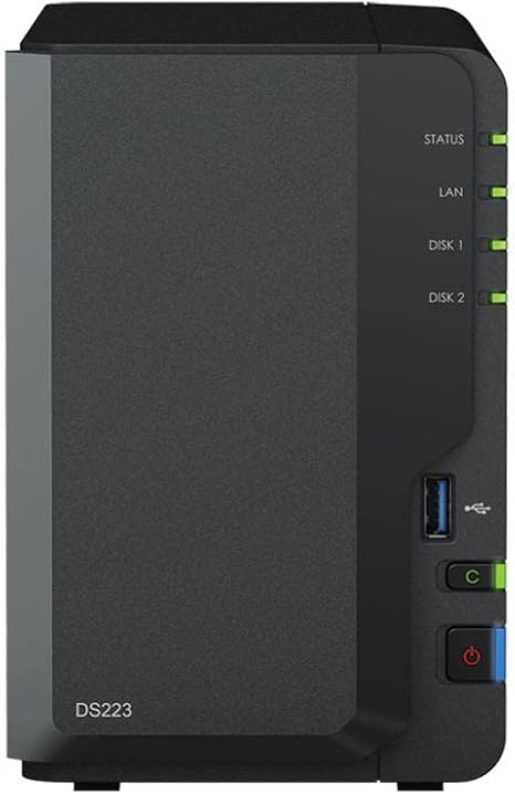 Synology DS223 2-Bay Diskstation NAS: Amazon.de: Computer & Accessories