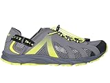 ARDON SUNSET Sandalias de trekking para hombre, zapatos de trabajo para verano, transpirables, ligeras, antideslizantes, cierre de , amarillo, sin protección para los dedos, amarillo, 43 EU