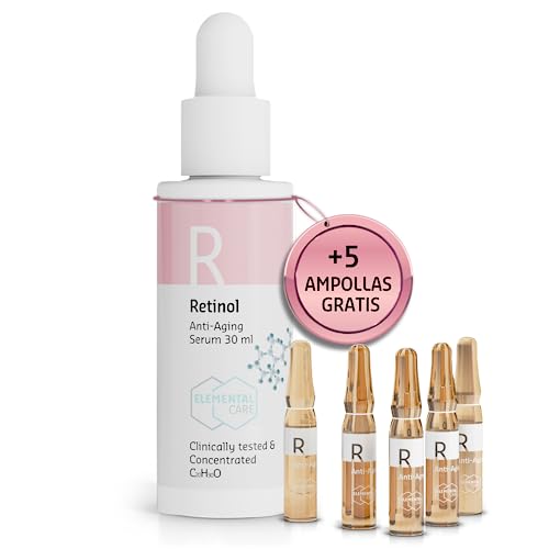 Elemental Care Serum Retinol puro para la cara 30 ml - Serum...