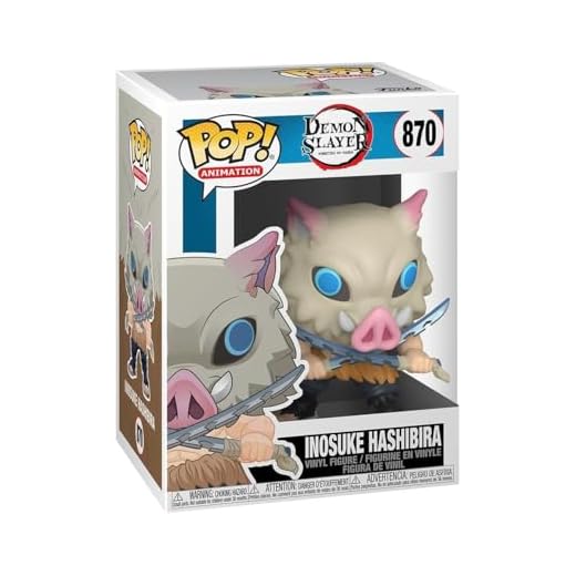Funko Pop! Animation: Demon Slayer - Inosuke Hashibira - Guardianes de la Noche - Figura de Vinilo Coleccionable - Idea de Regalo - Mercancia Oficial - Juguetes para Niños y Adultos - Anime Fans
