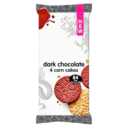 Image of Dark Chocolate Corn Cakes, Gluten Free, 4 Pack, 68g