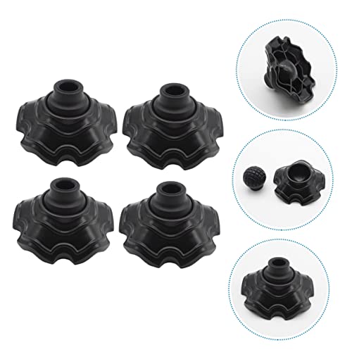 CLISPEED 8 Pcs Chair Foot Cover Outdoor Flooring Outdoor Chair Cover Outdoor Camping Chairs No Slide Furniture Gripper Chair Leg Floor Protector Camping Chair Feet Covers Table Leg Cover - Image 4