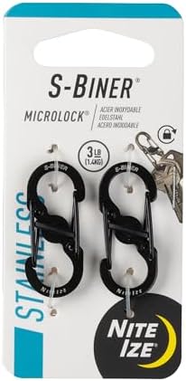 Nite Ize S-Biner MicroLock Aluminum Keychain