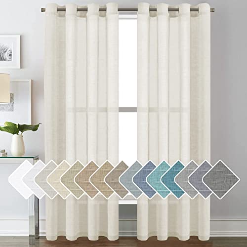 H.VERSAILTEX Natural Linen Curtains