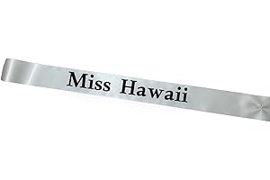 FBI Sash for Miss Hawaii Title