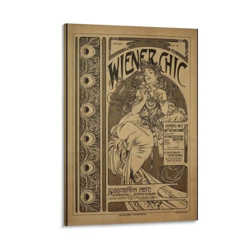 G Lbgɂ Alphonse Maria Mucha AtHXE}AE~V } G|X^[ oX[ xbh[ rO LoX EH[A[g vg12x18inch(30x45cm)