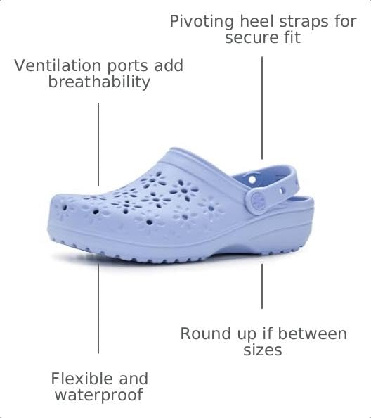 Image of Crocs Unisex Adult Floral Classic Clogs