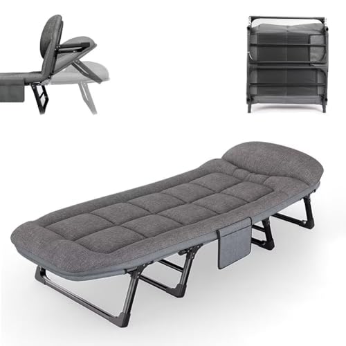 NidoDegato 折りたたみベッド シングル 長190/200CM 軽量 室内外兼用 調整可能 安い 簡易ベッド アウトドア ベッド 折りたたみ 耐荷重 収納便利 工具不要の簡単な取り付け