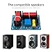 DriSentri 2 Way Speaker Crossover, 80W Speaker Audio Frequency Divider Loudspeaker 2 Unit Crossover for Speakers - 2Pack