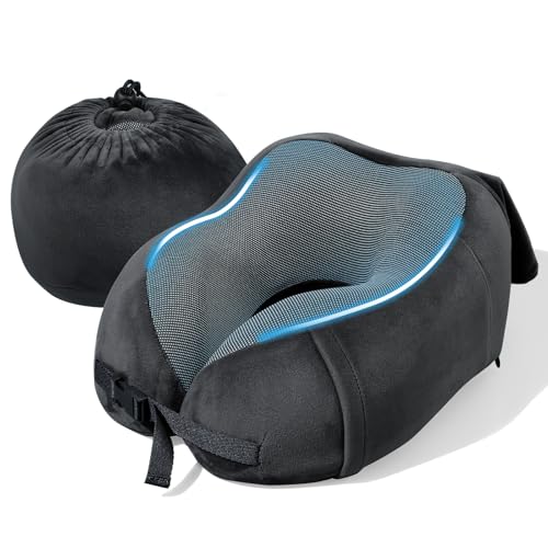 ネックピロー 飛行機【理学療法士監修】2024革新モデル 低反発 首枕 旅行...