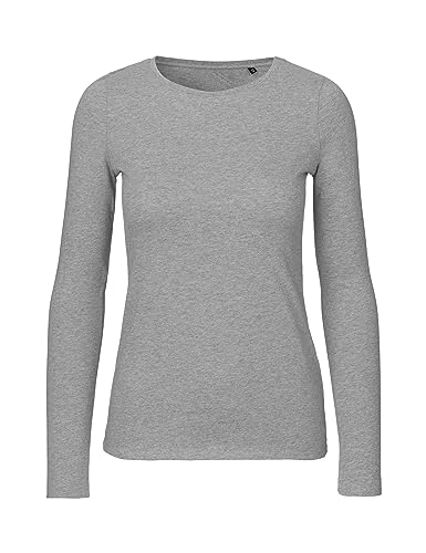 Green Cat- Damen Langarmshirt, 100% Bio-Baumwolle. Fairtrade, Oeko-Tex und...