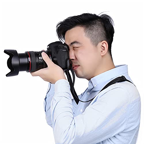 Alça de Ombro para Câmera Preta Ajustável Alça de Ombro para Câmera Com Fivela de Liberação Rápida p