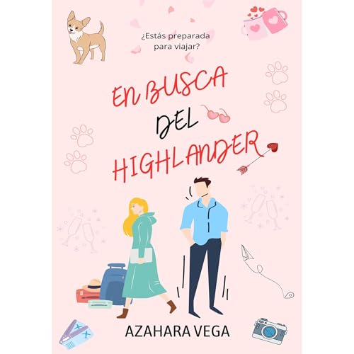 En busca del Highlander Audiolibro Por Azahara Vega arte de portada