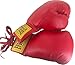 Everlast Vinyl Pair of Red Boxing Gloves - Great for Autographs
