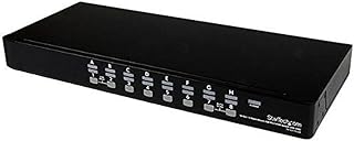 StarTech.com 16-Port KVM Switch with OSD- 1U Rackmount KVM Switch - USB and PS/2-1920 x 1440 @60hz (SV1631DUSB)