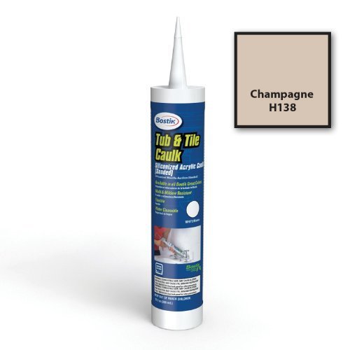 Bostik Tub & Tile Caulk Sanded 10 OZ Champagne miniatura 1