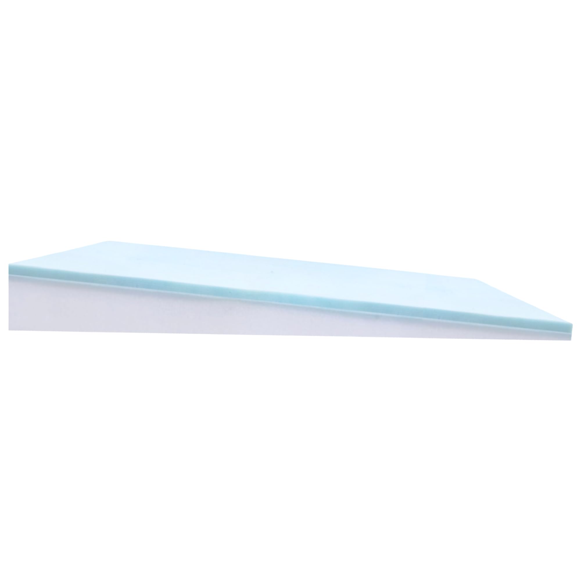 Bed Wedge Mattress Topper Incline 4-inch Queen, Gel Memory Foam