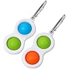 MQW Eenvoudige Dimple Fidget Toy, Stress Relief Hand Speelgoed voor Kids Volwassenen Angst Autisme, Handheld Mini Fidget…