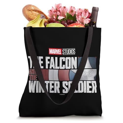 Bolso tipo tote con logo de la serie Marvel: El Halcón y el Soldado del Invierno miniatura 4