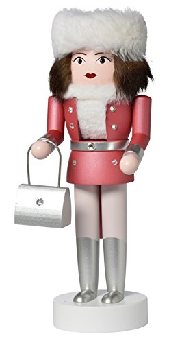 Casse-Noix de Jasmin Chiffre en Bois Rose 25 cm | Cadeau Déco Traditionnel