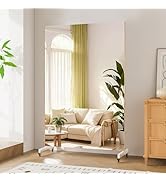 Amazon.co.jp: BRIVUE 割れない鏡 全身 姿見 キャスター付き 全身鏡