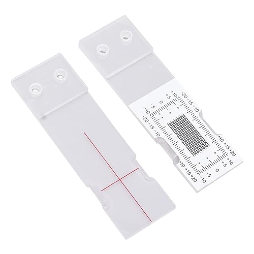 Monitor de grietas acrílico para paredes y edificios miniatura 6