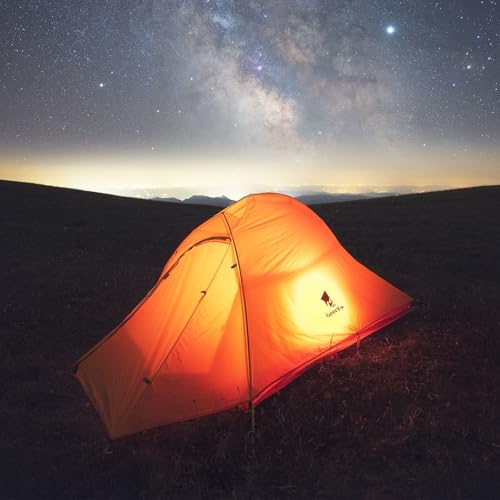 Image of GEERTOP 2-person 3-season 20D Lightweight Waterproof Dome Backpacking Tent For Camping, Hiking, Climbing, Travel,