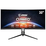 MSI Optix MAG301CR2DE 30 Zoll Ultrawide Curved Gaming Monitor, WFHD (2560x1080), 200 Hz, 1ms, VA, FreeSync Premium, HDR Ready, MysticLight RGB, schwarz