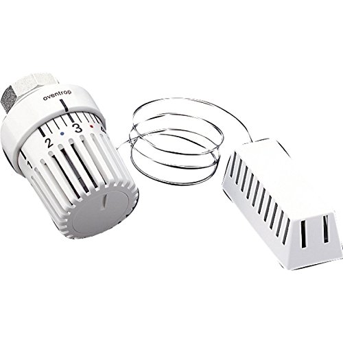 Oventrop Thermostat Uni LH mit Fernfühler, weiß Kapillarrohr 2000 mm, ohne Nullstellung