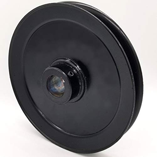 Phoenix Mfg. VGroove Drive Pulley, 7'' Diameter, 1" Bore, Steel