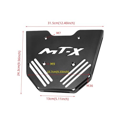 Support étagères de moto 800MT-X pour sécuriser votre boîte de rangement